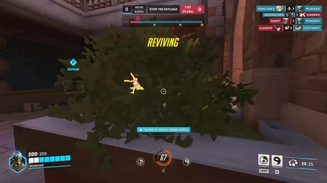 Zenyatta's quick victory | Overwatch 2 gameplay смотреть онлайн