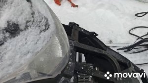 Дополнительный свет на снегоход стелс капитан