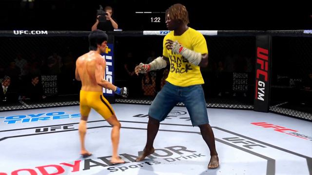 Bruce Lee vs. Eddy Gordo - EA sports UFC 4 Rematch смотреть онлайн