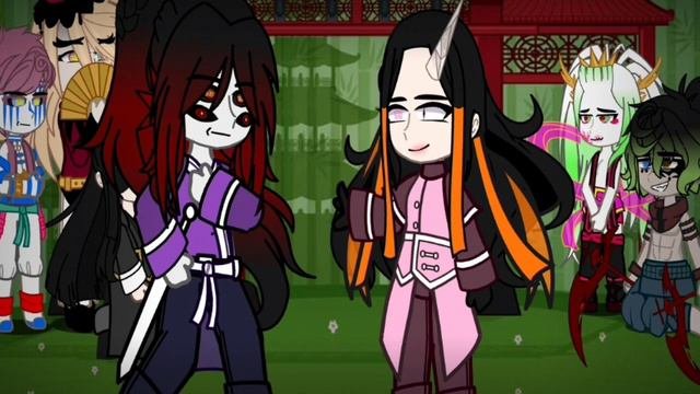 {Nezuko стала высшей луной}_{demonslayer}_{!Au!}_{part 2}