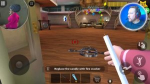 День рождения и торт Scary Teacher 3D Прохождение уровень с тортом