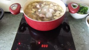 Домашняя кухня: Кисло сладкий суп с шампиньонами и рыбой