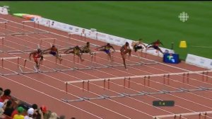 David Oliver 13.07 (+0.8) GR wins 110mH Final PanAm Games 2015