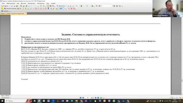 Анализ бизнеса: взгляд собственника. Часть 1 смотреть онлайн
