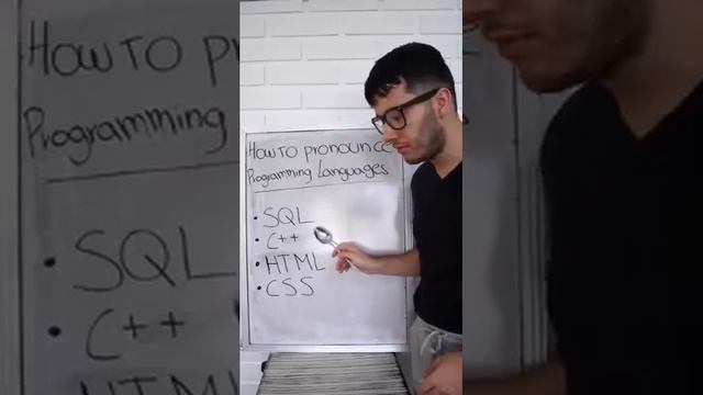 How to pronounce Programming Languages and Termes