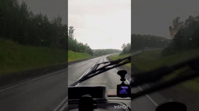 едем в сторону дома, пробка Нижние Ингаши. #газоннекст #межгород #дальнобой #грузоперевозки #дорога.