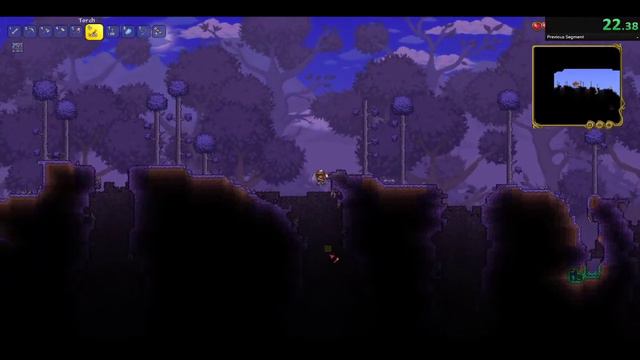 Terraria Speedrun: Eater of Worlds смотреть онлайн
