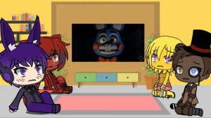 Реакция ФНАФ 1 на Песню SFM FNaF CHILD LIKE YOU