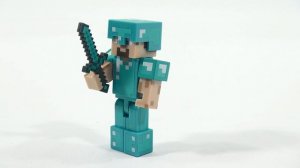 Minecraft Steve With Diamond Armor Series #2, Jazzwares