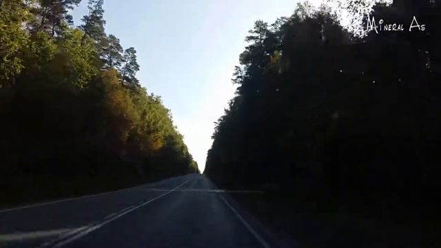 Дорога на Рефтинский,на Рефтинскую ГРЭС.Roads of Russia.Nature of the Urals.Reftinskiy 2019 год