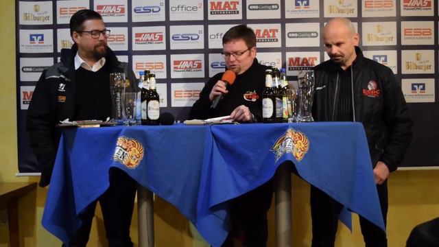 Pressekonferenz: EHC Waldkraiburg - ECDC Memmingen смотреть онлайн
