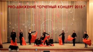 огонь танец с полотнами