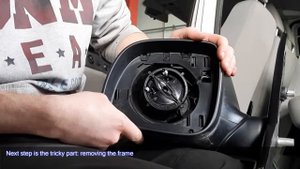 VW Transporter T5/T6 side mirror removal - Tutorial