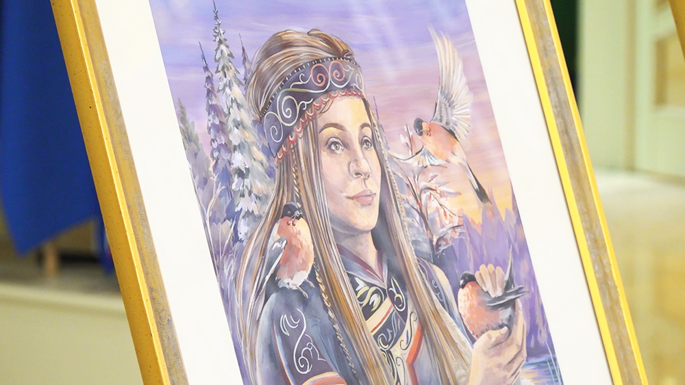 В Совфеде открылась выставка детских рисунков "Красота Божьего мира" / События на ТВЦ