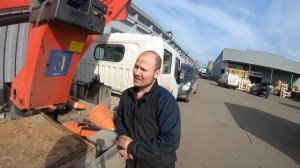 Диагностика автовышки Socage T318, работать над кабиной машины нельзя!