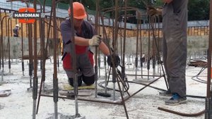 Соединения арматуры на строительной площадке (Технология строительства)