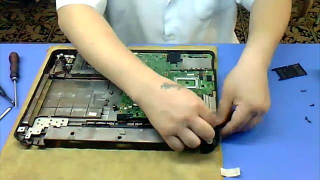 Compaq 610 noutbukunun tozdan təmizlənməsi смотреть онлайн