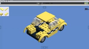 как сделать газ 2410 такси из лего