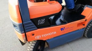 Вилочный электрический погрузчик Toyota 1.5 т 7FB15