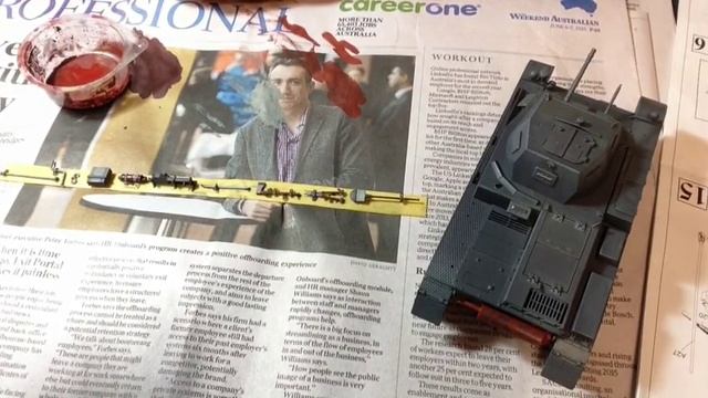 Dragon Panzer II Ausf,B Part 4 (Barrel & Tools) смотреть онлайн