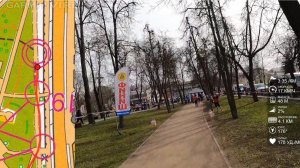 Спортивное ориентирование (headcam orienteering) - Венок славы А.Невского, ЧиП СЗФО, спринт 14.04.23