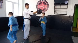 ОТРАБОТКА УДАРНОЙ ТЕХНИКИ ДО МАВАШИ КАЙТЕН ГЕРИ.(1)
