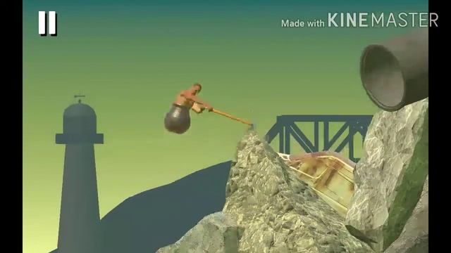 Playing the hardest game again (getting over it) смотреть онлайн