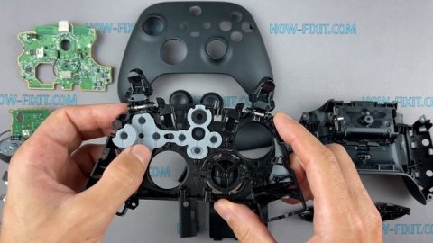 Как полностью разобрать геймпад Xbox Series X или Series S