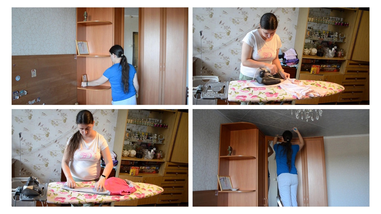 Начало генеральной уборки. Мотивация на глажку