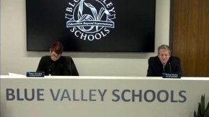 Blue Valley Board of Education Meeting 3-7-2022