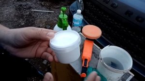 Полировка Фар на LanD Rover ПОЛИРОВАЛЬНОЙ пастой марки koch 8 02