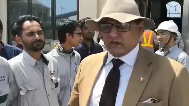 Project Director CPEC Mr. Hassan Daud Butt talking to Young engineers (Audio Amplified)