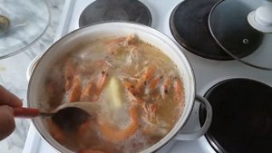 Рецепт варения креветок