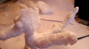 Делаю игрушку  из ваты ДРАКОН мастер класс . Ватная игрушка своими руками