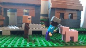 лего анимация майенкрафт