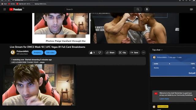 Live Stream for DWCS Week 10 | UFC Vegas 81 Full Card Breakdowns смотреть онлайн