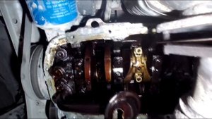 Зачем менять клапан сброса масла? Снятие поддона на Хендай (Hyundai)