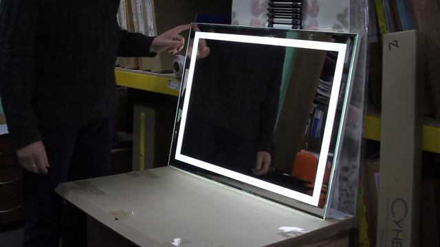 Зеркало с подсветкой Торрес Люкс Led 800х600