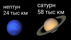 сравнение планет и звёзд!