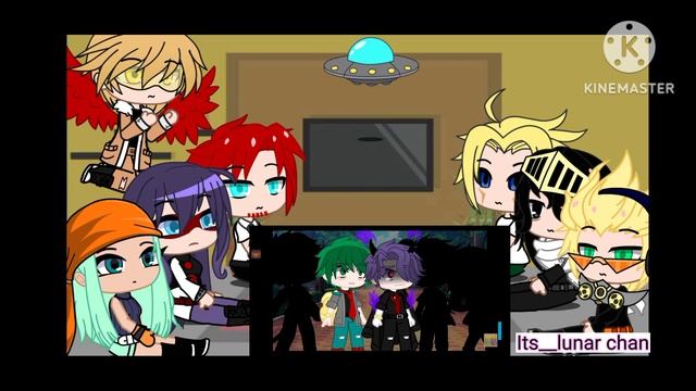mha pro heroes react to class 1a