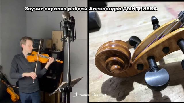 Звучание скрипки работы Александра Дмитриева (Violin Dmitrieff 2021 031)