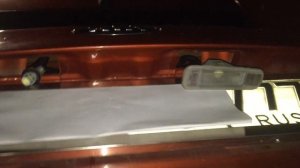 Замена ламп подсветки номера на киа рио 2