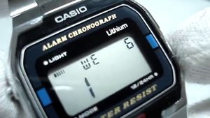 Обзор и настройка часов Casio Retro Watches A163WA-1QGF