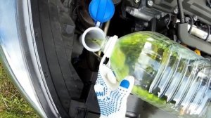 Куда заливать стеклоомывающую жидкость Kia Rio