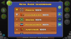 Metal Magic 100% by BranSilver (Medium demon) | Geometry Dash