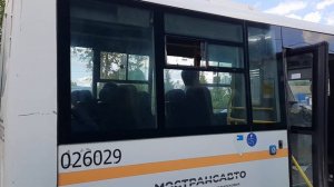 Автобус Луидор-2250DS(ГАЗ-Next)следует по маршруту 25 "Конобеево - А/в Воскресенск"