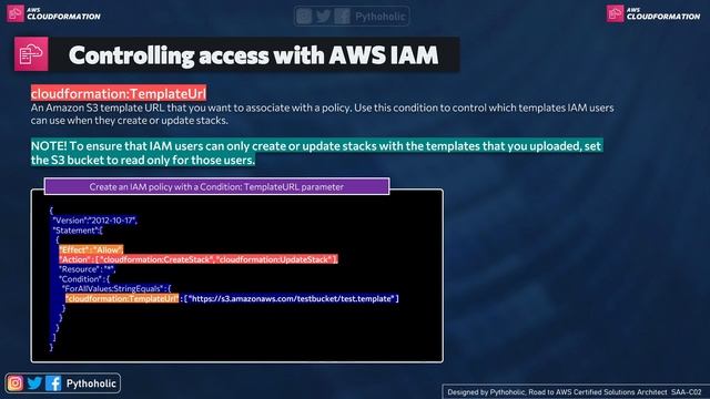 How does AWS CloudFormation work? CloudFormation Template Demo #devops #pythoholic смотреть онлайн