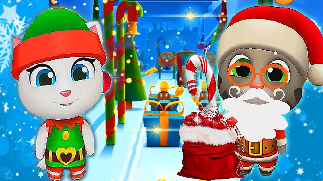 ГОВОРЯЩИЙ ТОМ ЗА ЗОЛОТОМ НОВОГОДНЕЕ ОБНОВЛЕНИЕ смотреть онлайн