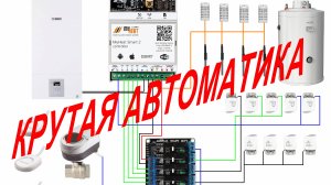 Автоматика для зонального контроля отопления частного дома! Часть первая!