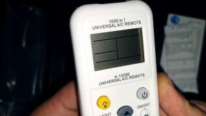 Универсальный пульт к кондиционерам  K-1028E, распаковка из #aliexpress